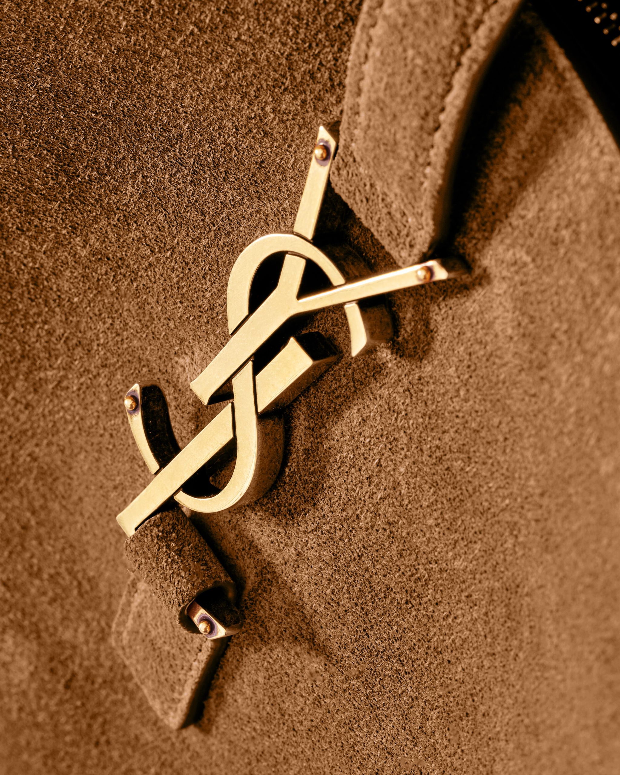 YSL LE 5 À 7 supple large in suede - Image 4